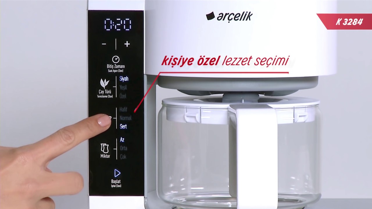  Full Automatic Arcelik K 3284 Gurme Turkish Tea