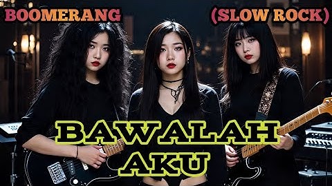BAWALAH AKU - BOOMERANG (SLOW ROCK) cover by Nabilah studio 