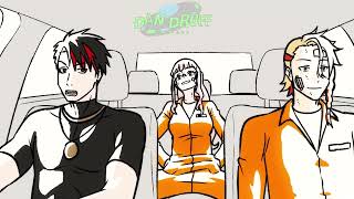 Rpr picks up Calli and Axel from Prison (Hololive Animation)
