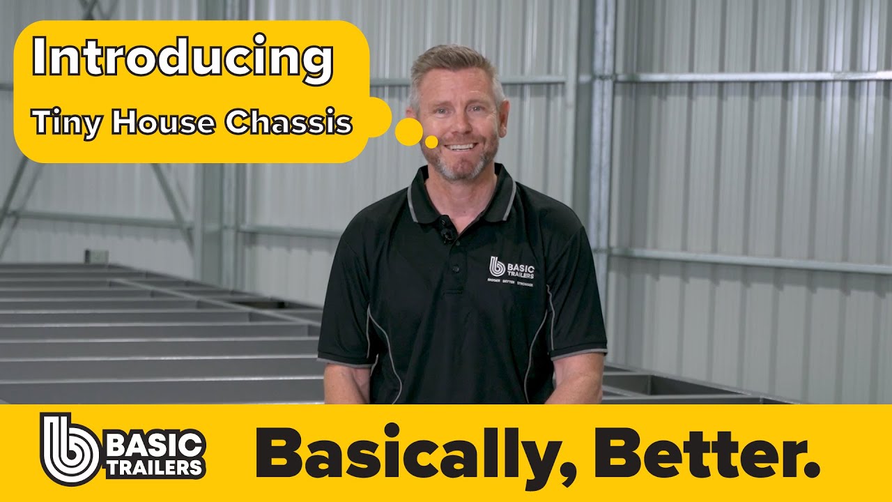 24x8 Tiny House Chassis Trailer