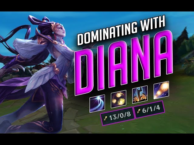 DIANA MID has a INSANE WINRATE in MASTERS+, NEARLY 58%, let's see if she is  OP