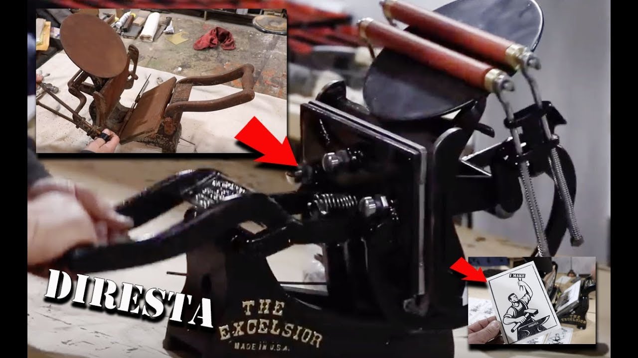 DiResta Letterpress Restoration