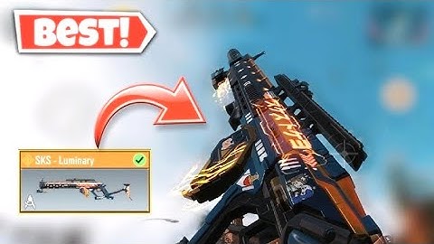 SKS Luminary is BROKEN! 🤯 Best Semi-Auto Rifle in CODM? #codm #callofdutymobile #kalingaplays