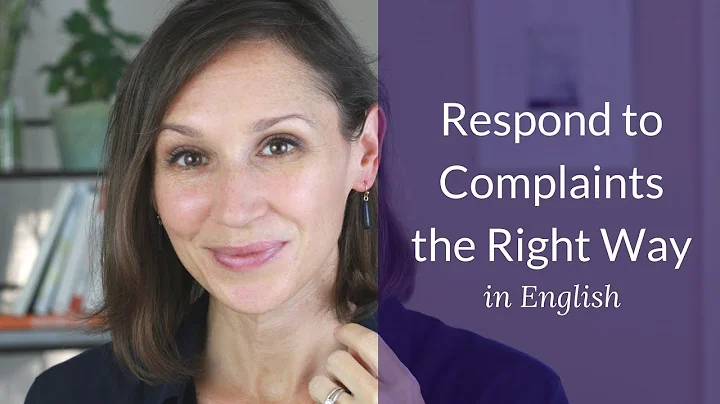 How to Respond to Complaints the Right Way in English - DayDayNews