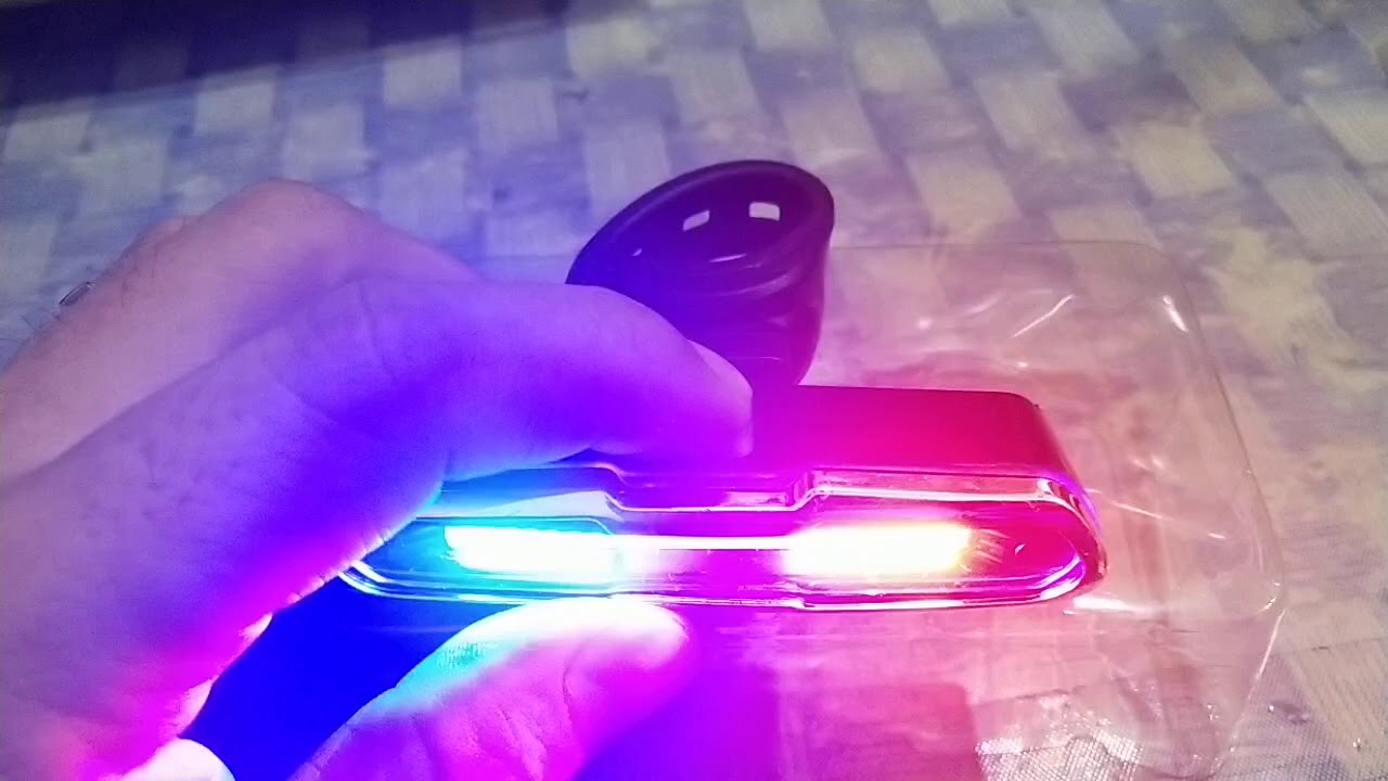 Lampu Belakang sepeda USB - YouTube