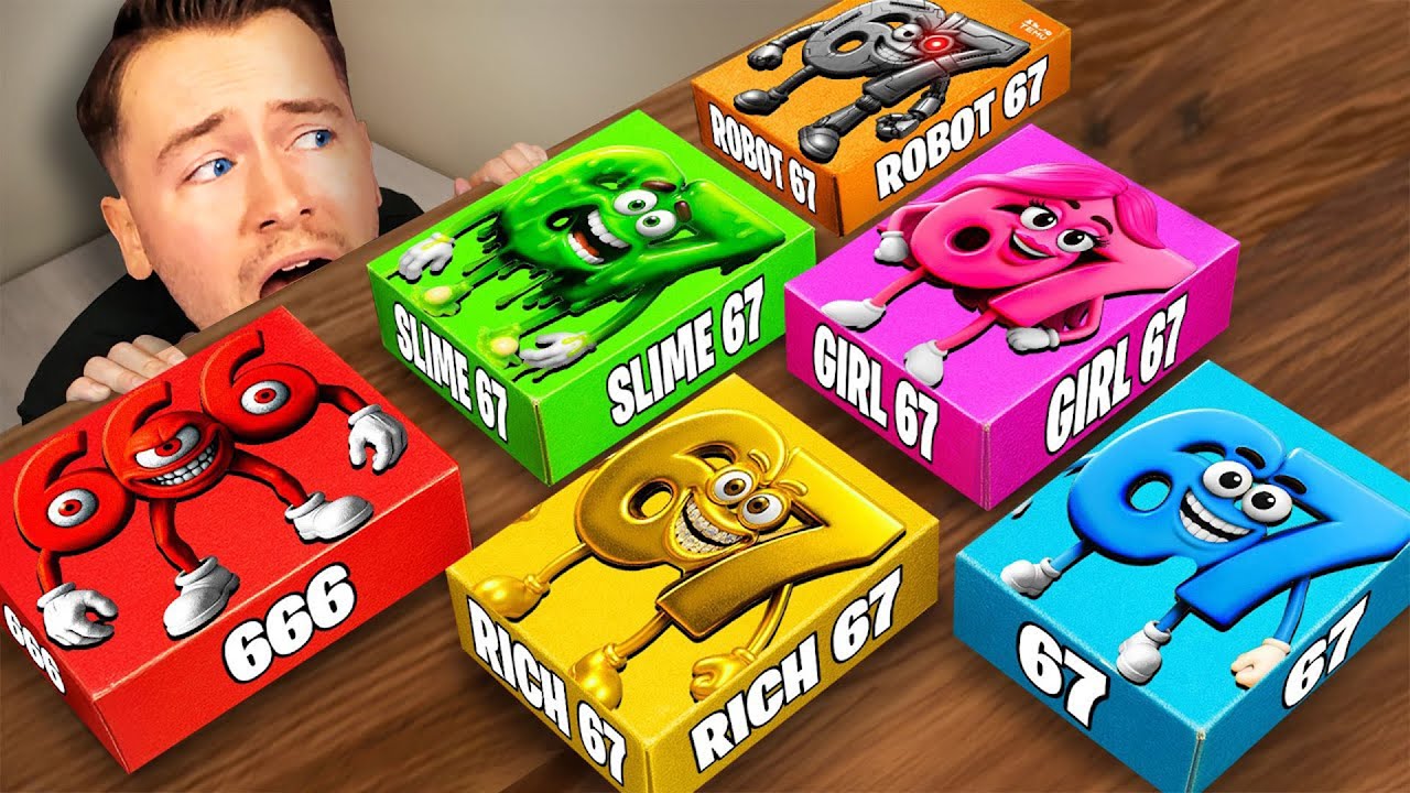 Öffne NIEMALS alle MYSTERY 67 BOXEN um 3 UHR NACHTS...