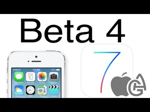 Alex Gech : iOS 7 Beta 4 - Обзор новых функций