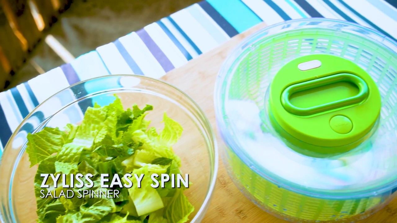 Zyliss Salad Spinner, Easy Spin