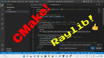 Import raylib in vs code!!