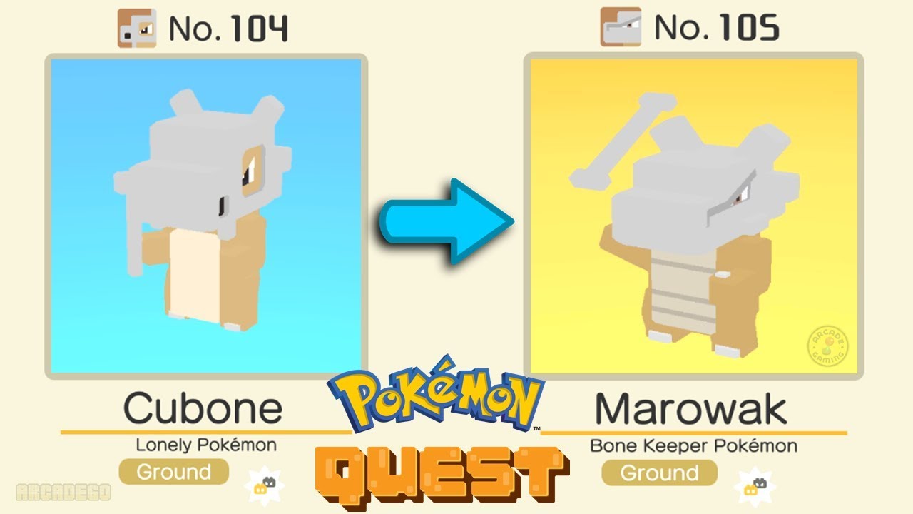 Cubone, Pokémon Quest Wiki