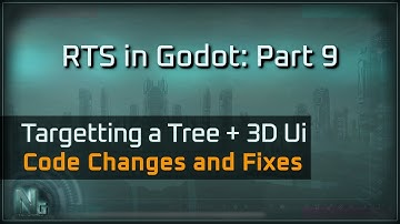 Rts in Godot Part 9 : Targetting a Tree with Units for an Rts Project Made In Godot from Scratch