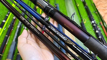 Video 1055: Cần Shimano full Hộp, Cắm gốc câu Jig - vồ đếm, Cần câu ráp khúc 