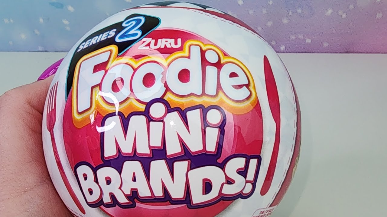 Foodie Mini Brands Series 2 Capsule by ZURU