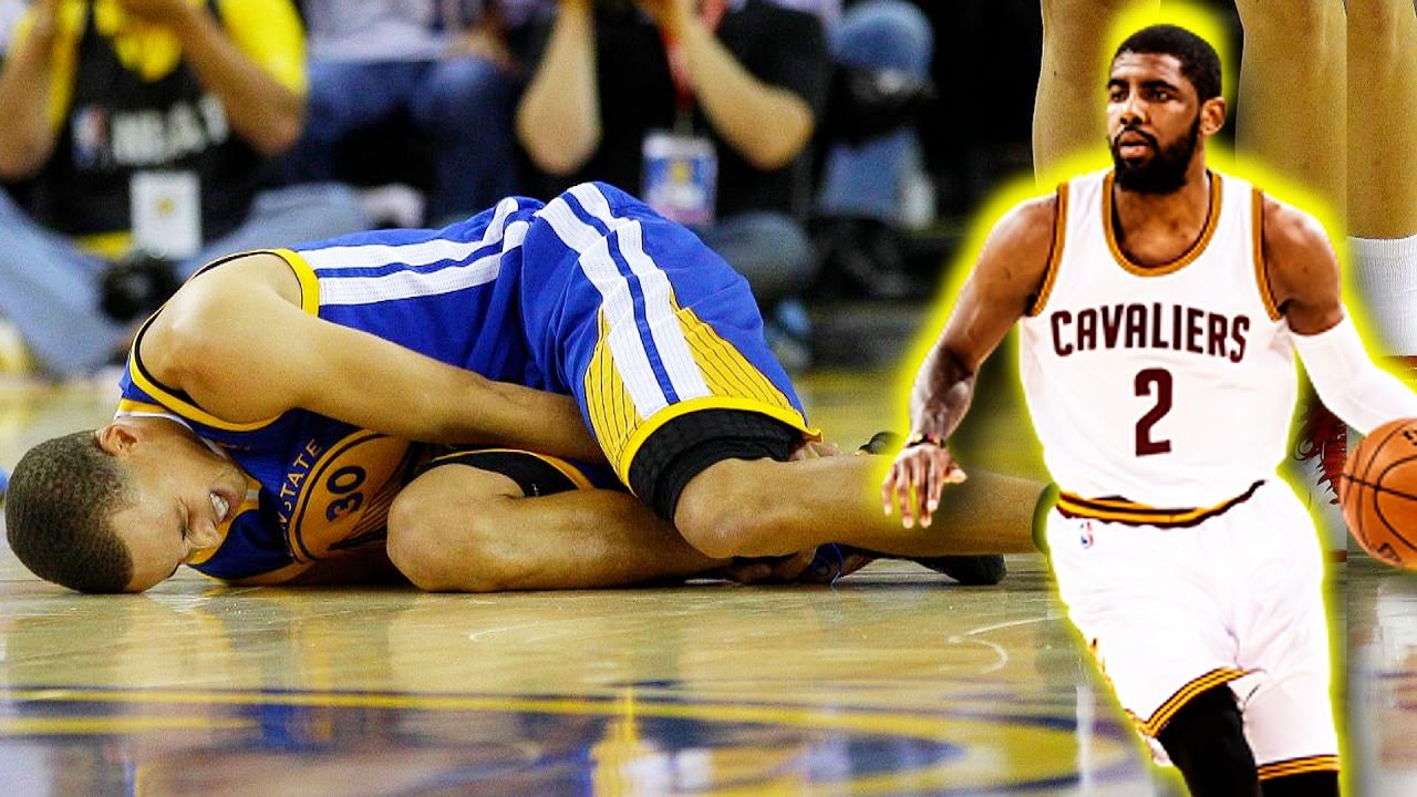 kyrie irving ankle breaker curry