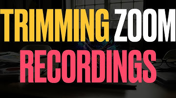 ✂️ Zoom-opnames in enkele minuten bijsnijden! | Snelle en eenvoudige tutorial
