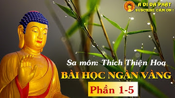 #HN5 BÀI HỌC NGÀN VÀNG Rất Hay - Tập 1-5 | Sa Môn Thích Thiện Hoa