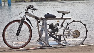 水上自転車作ってみた 原型がねーｗ Youtube