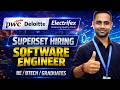 Superset(PWC) Hiring | Deloitte &amp; Electrifex Hiring | BE/Btech/Graduates| 2026/2025/2024