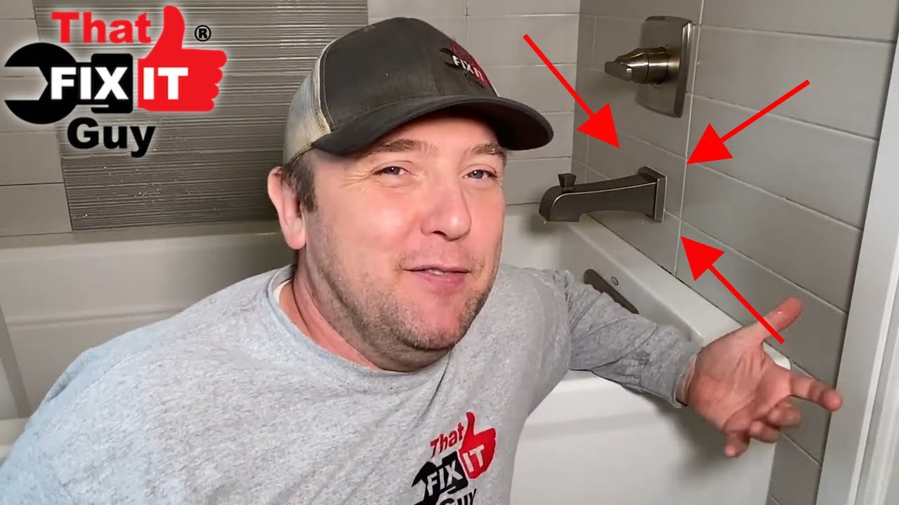 NOT SEEN THIS DONE BEFORE!...Delta Tub Spout Diverter Repair YouTube