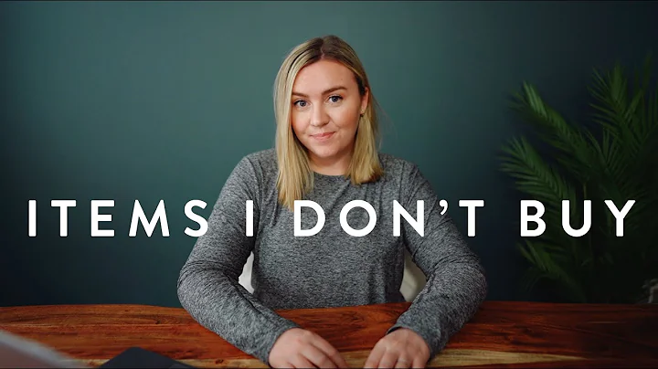 15 Things I No Longer Buy