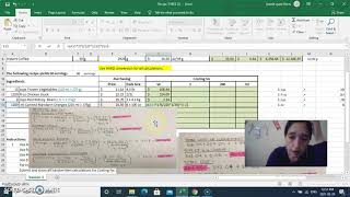 Recipe costing number 3