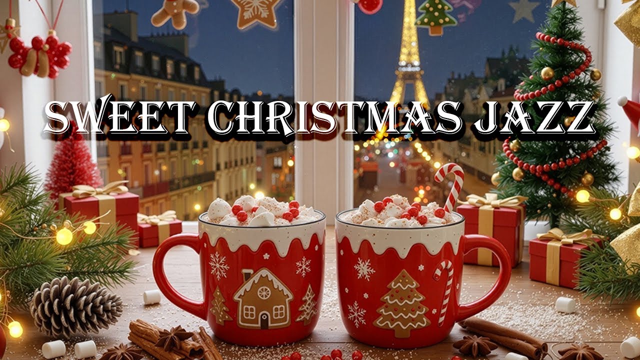 Christmas Jazz Music 2025🔥Warm Crackling Fireplace|Cozy Winter Coffee Shop Ambience for Relax & Work Christmas Jazz Music 2025🔥Warm Crackling Fireplace|Cozy Winter Coffee Shop Ambience for Relax & Work