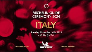 Discover the MICHELIN Guide restaurant selection in Italy for 2024