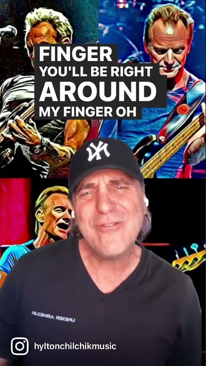 Wrapped Around Your Finger #sting #thepolice #classicrock