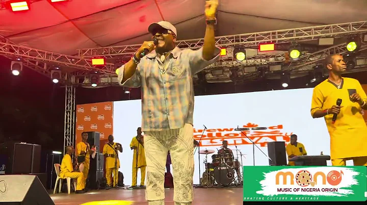 SIR SHINA PETERS THRILLS AUDIENCE AT FIREWOOD JOLLOF FESTIVAL 2025 #fypシ #afropopmusic #concert 