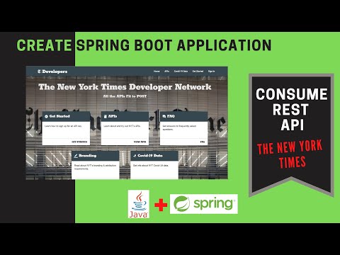 Consume Rest APIs | Spring Boot + Java | New York Times Developer APIs