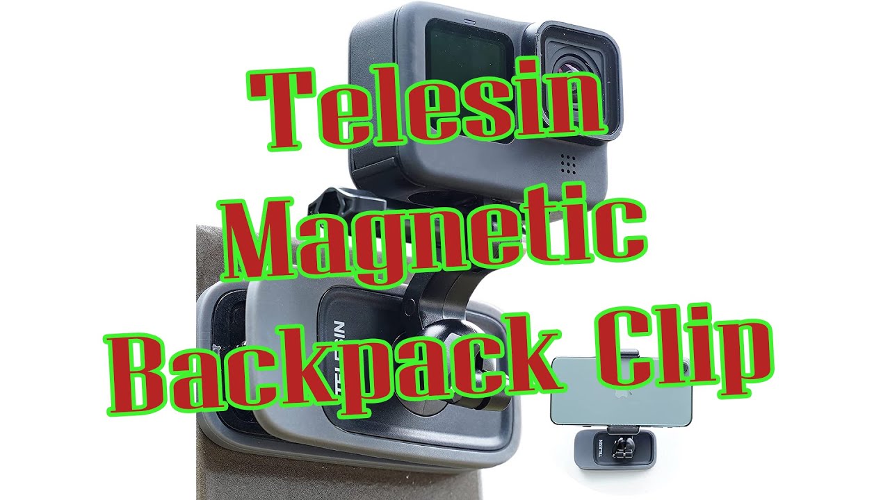 Telesin Magnetic Backpack Clip 