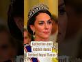 Catherine and Hidden Rules Behind Royal Tiaras #shorts #princesscatherine #royalfamily