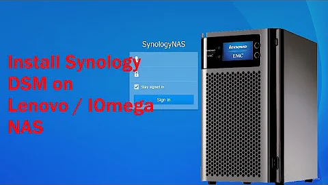 How to Install Synology DSM 6.1.7 on Lenovo PX6-300D IOmega NAS