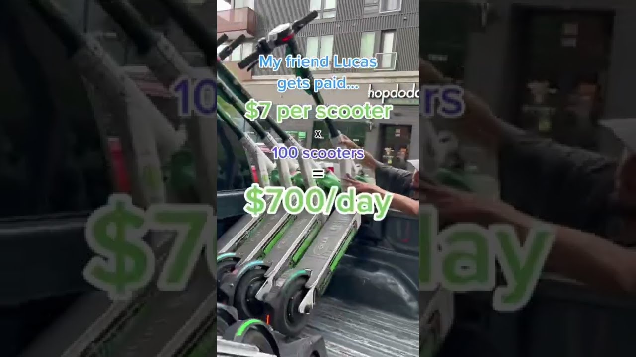 Inside A 200k Per Year Scooter Charging Business Bird Lime Scooters 