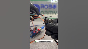 DIY Gyro Controlled servo #scienceproject #arduinoprojects #gyrocontrolledservo #roboarmy