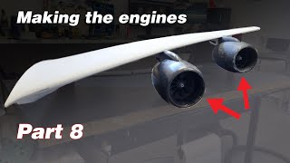 Making the engines for the A380, full carbon fiber