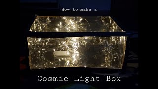 How to make a cosmic light box