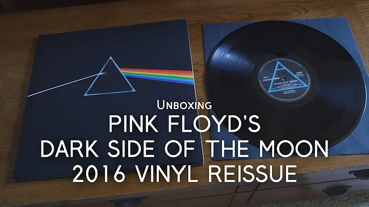 DARK SIDE OF THE MOON Unboxing PINK FLOYD - Reissued & Remastered on 180g Vinyl for 2016