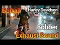 ハーレーダビッドソン エボソフテイル　カスタムボバー  ダイナS三拍子サウンド