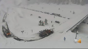 Snow, Crashes Close Vail Pass On I-70