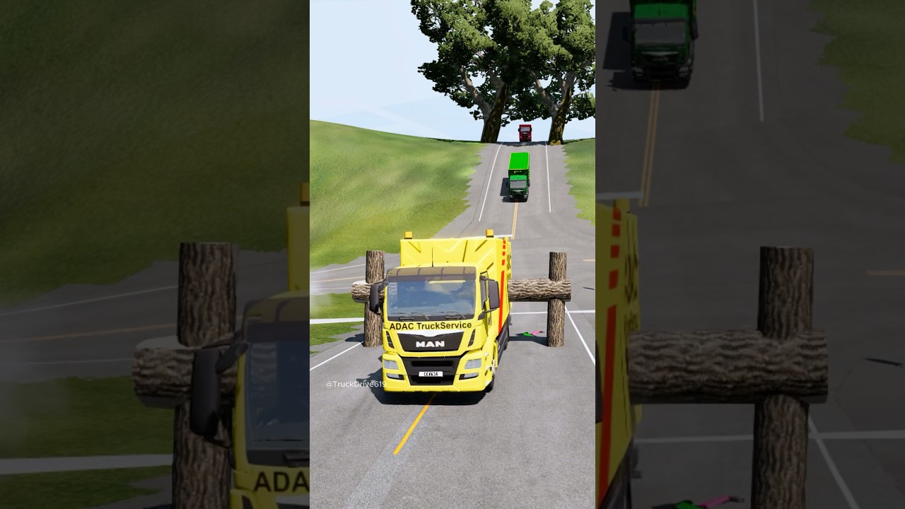 Mixed trucks driver log trap crash part136 