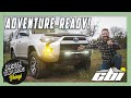 Toyota 4runner cbi covert bumper winch  light bar install