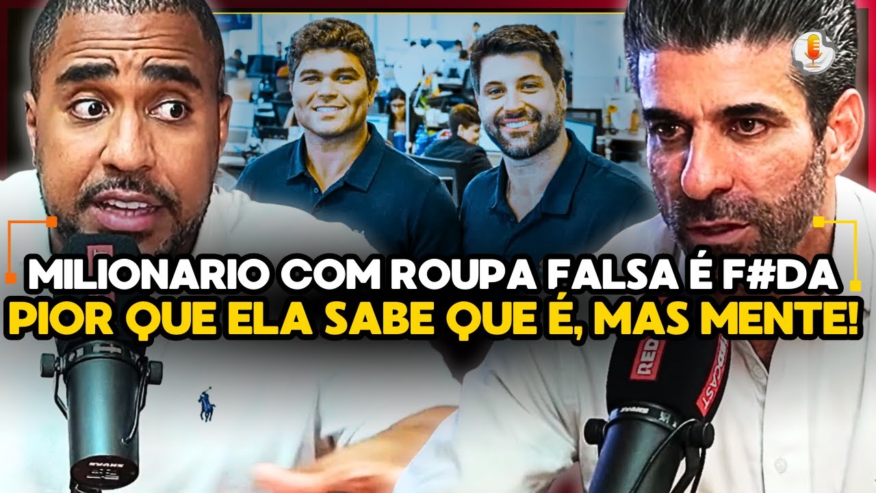 EXPLANARAM RICO QUE USA RELÓGIO FALSO