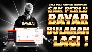 Text to Voice AI Lifetime Voice Over Natural Sekali Bayar Saja! Paket Hemat Lifetime Voice Over Indo