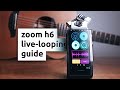 Zoom h6  loopy pro stepbystep guide  highquality livelooping sound
