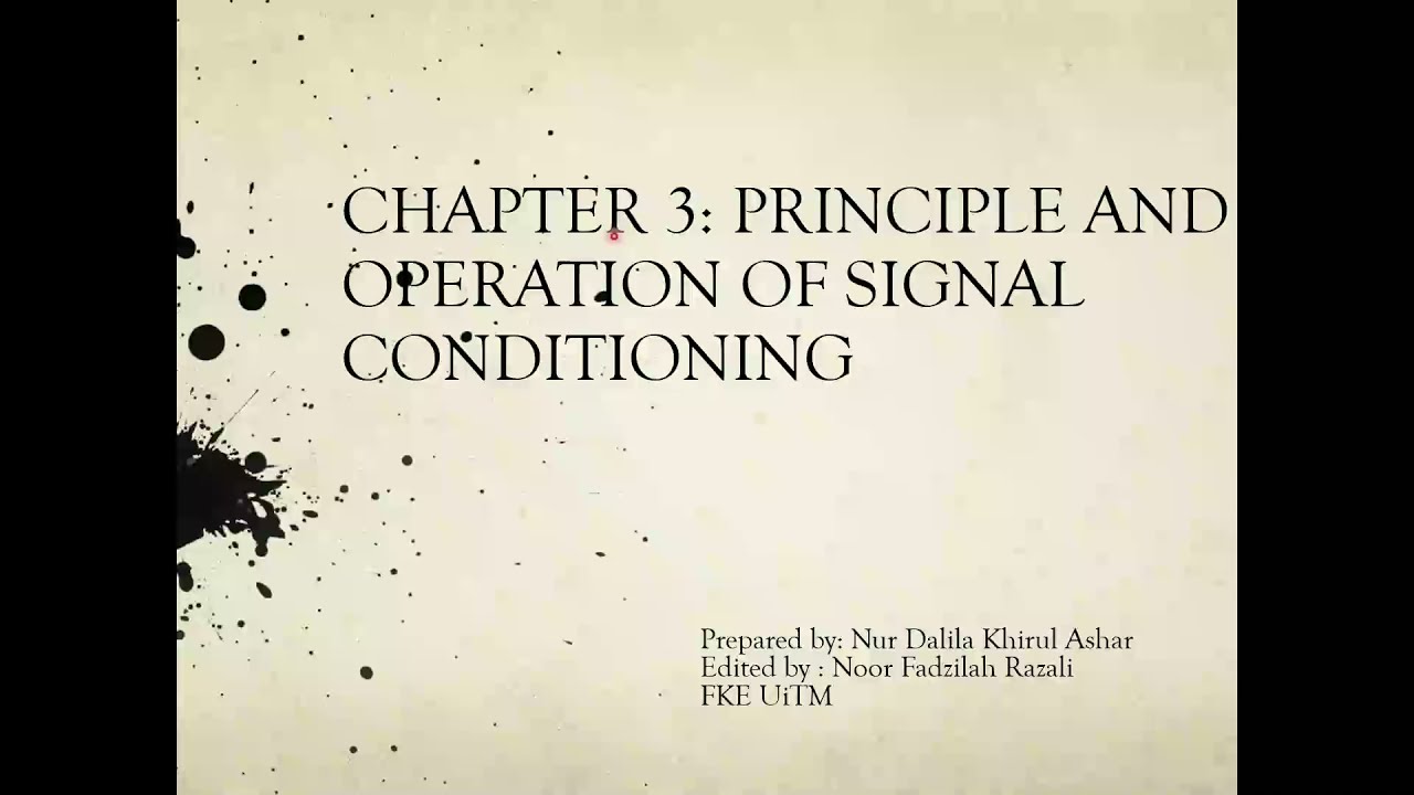 3.1 Principles of Analog Signal Conditioning (ESE246)