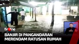 Banjir 1 Meter Rendam Ratusan Rumah di Pangandaran | Kabar Pagi tvOne