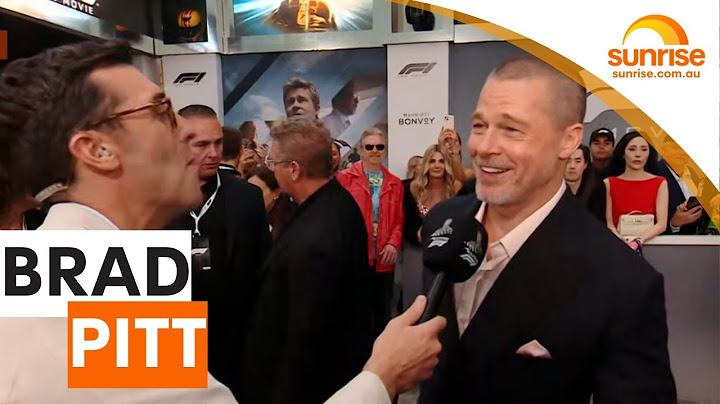 'F1 the Movie' World Premiere | Sunrise