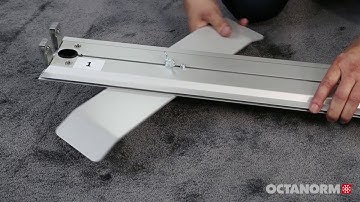 Octalumina - toolless von Octanorm - Anleitung