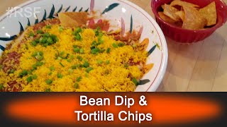 Bean Dip & Tortilla Chips - Ready, Set, Flambé: Fun Size